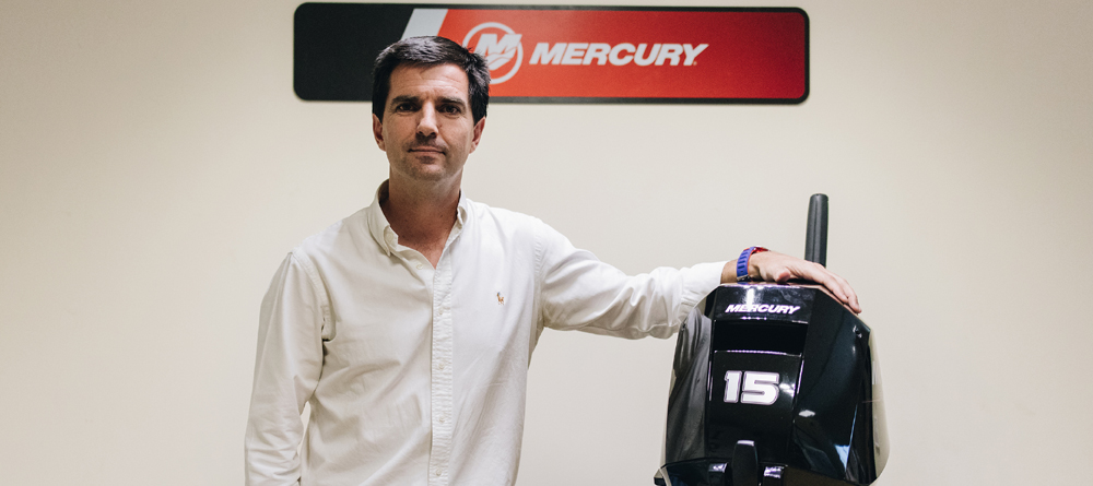 «Mercury acaba de lanzar su primer motor fueraborda totalmente eléctrico». Alvaro Giquel y Fernando Giquel, Directores Gerentes de Touron
